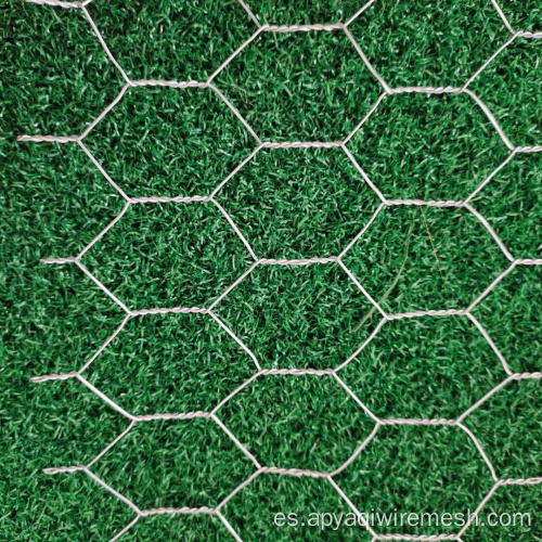 Malla de alambre hexagonal galvanizado